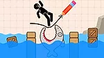 play Draw And Save Stickman
